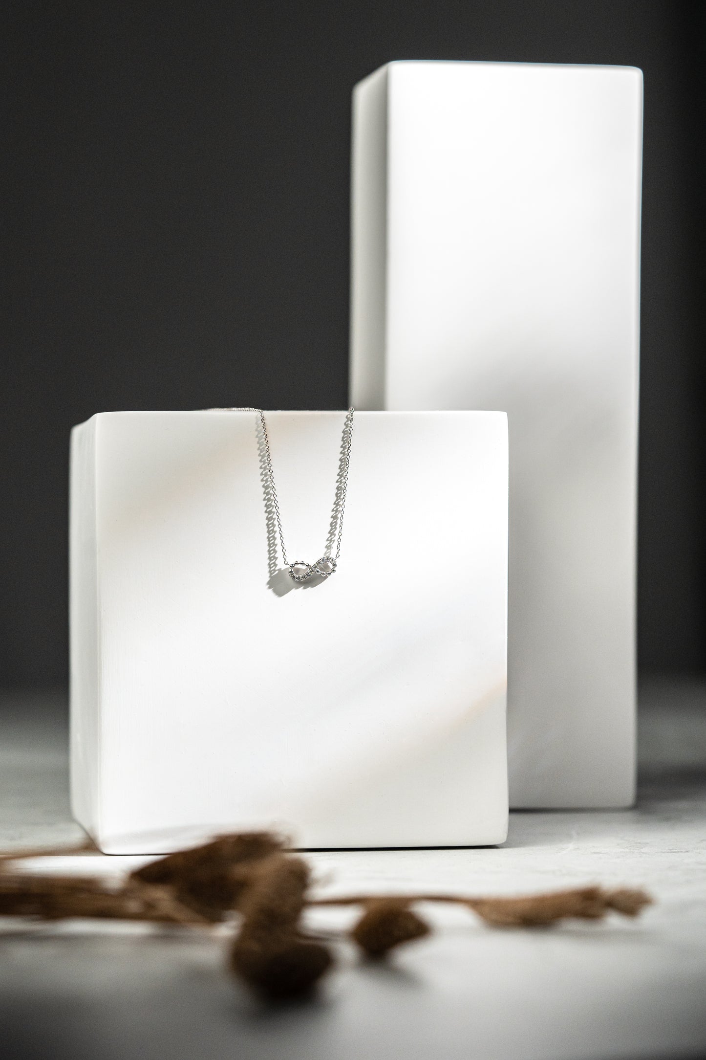 FisGold 無限⼼語 項鍊 FisGold Infinite Grace Diamond Necklace