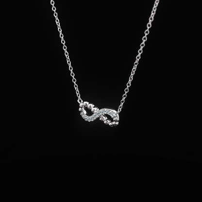 鑲鑽永恆符號項鍊 Diamond Infinity Necklace