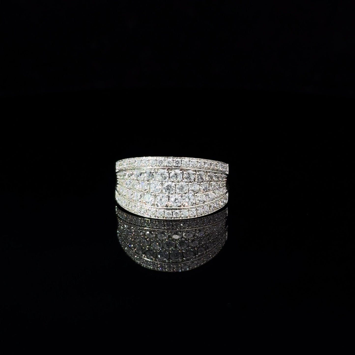 FisGold Jewelry 旗艦款「璀璨星辰」系列 滿鑽戒指 Iced Out Diamond Ring 2