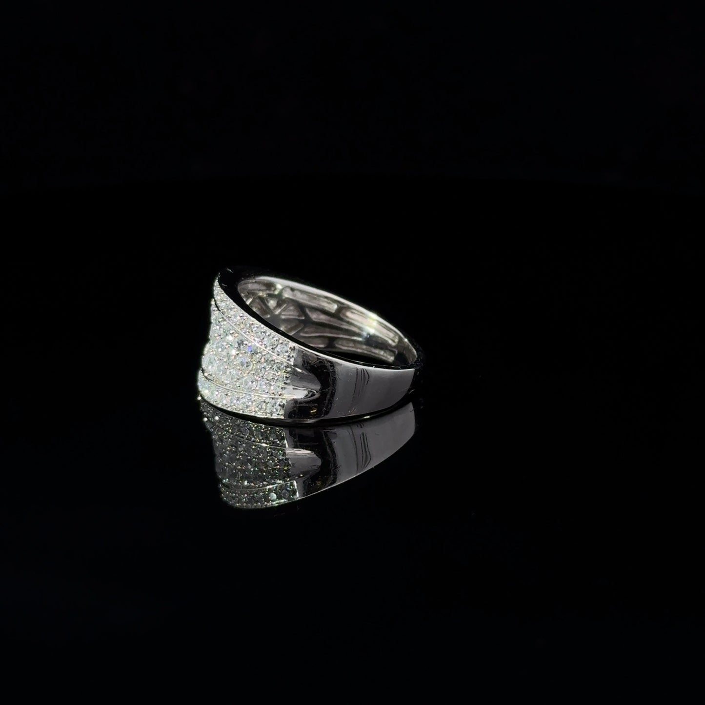 FisGold Jewelry 旗艦款「璀璨星辰」系列 滿鑽戒指 Iced Out Diamond Ring 2