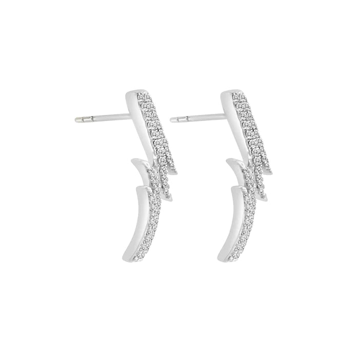 鑽石鳳凰翅膀耳釘 Diamond Phoenix Wing Studs Earring