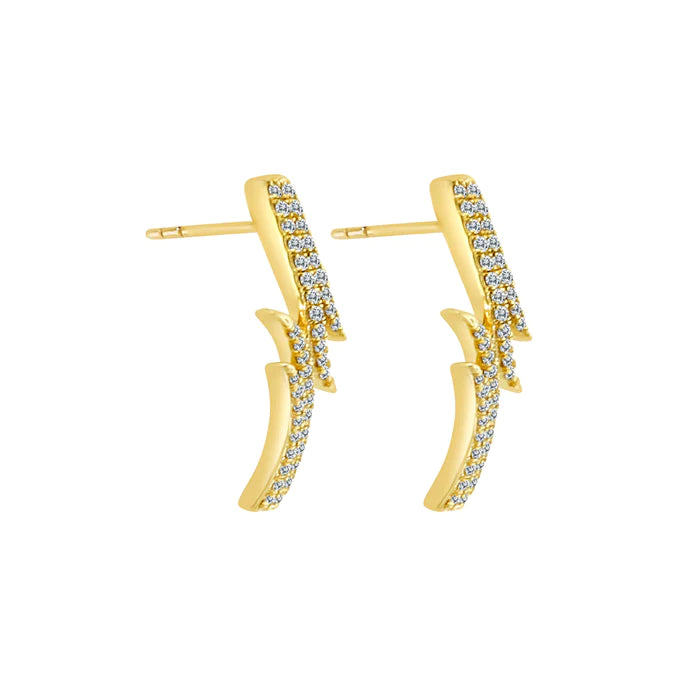 鑽石鳳凰翅膀耳釘 Diamond Phoenix Wing Studs Earring