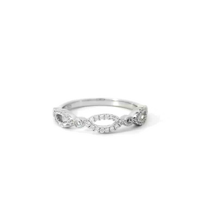 Diamond Infinity Mix Ring 0.21 Carats