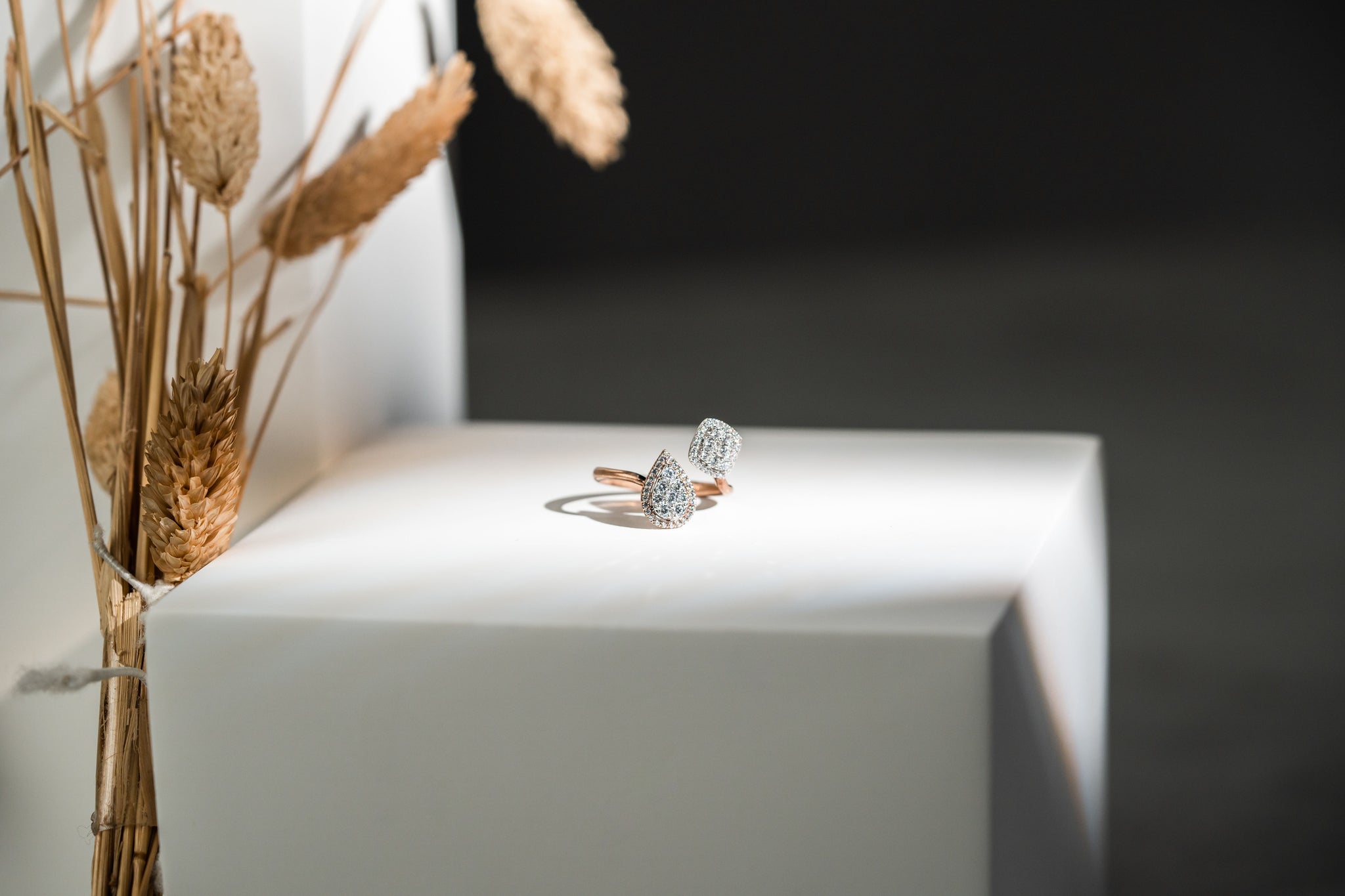 FisGold 星芒絢影 鑽⽯簇鑽戒  FisGold Stellar Glimmer Cluster Diamond Ring