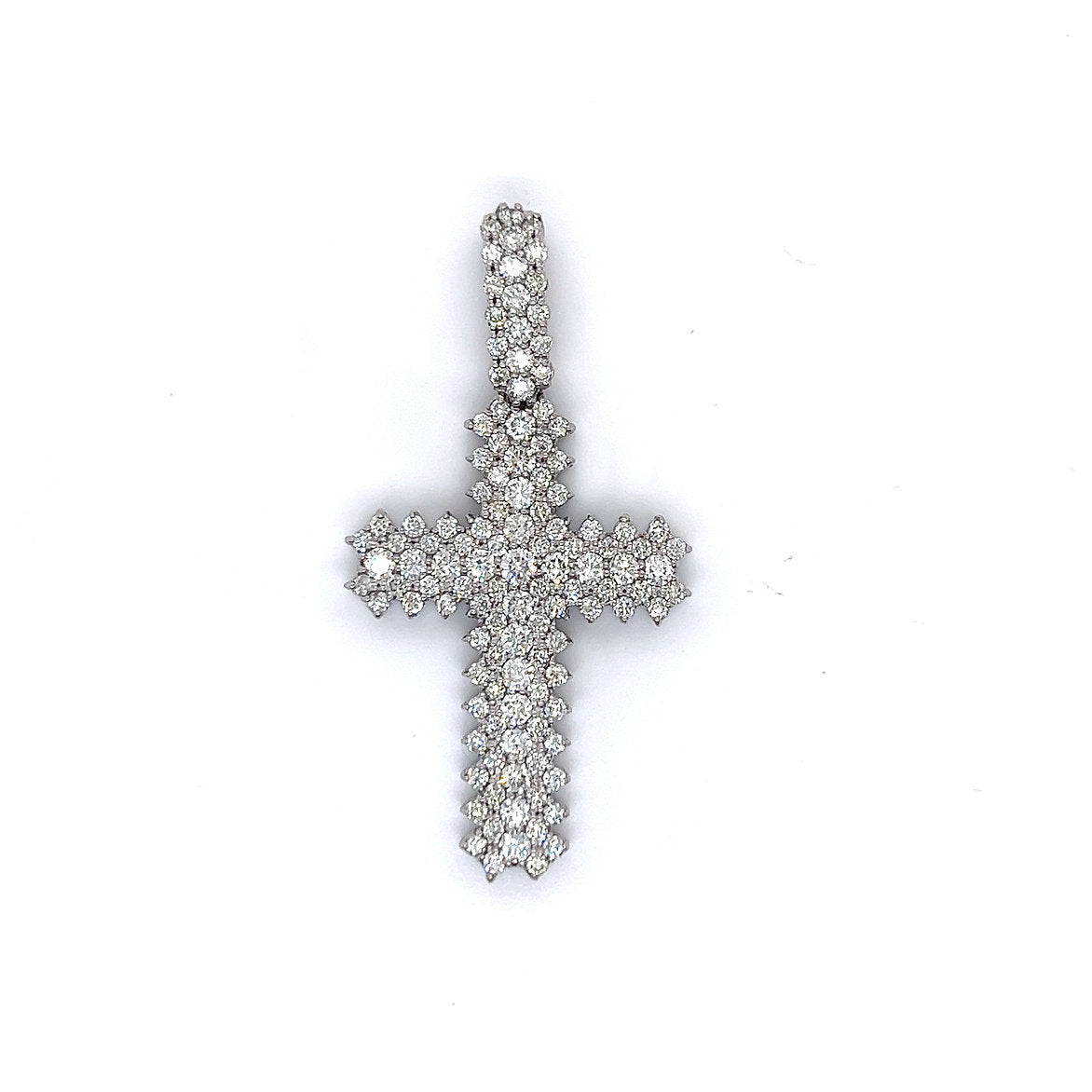 滿鑽十字架吊墜/項鍊 14K Diamond Cross Pendant