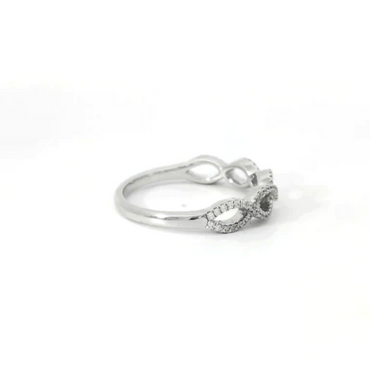 Diamond Infinity Mix Ring 0.21 Carats