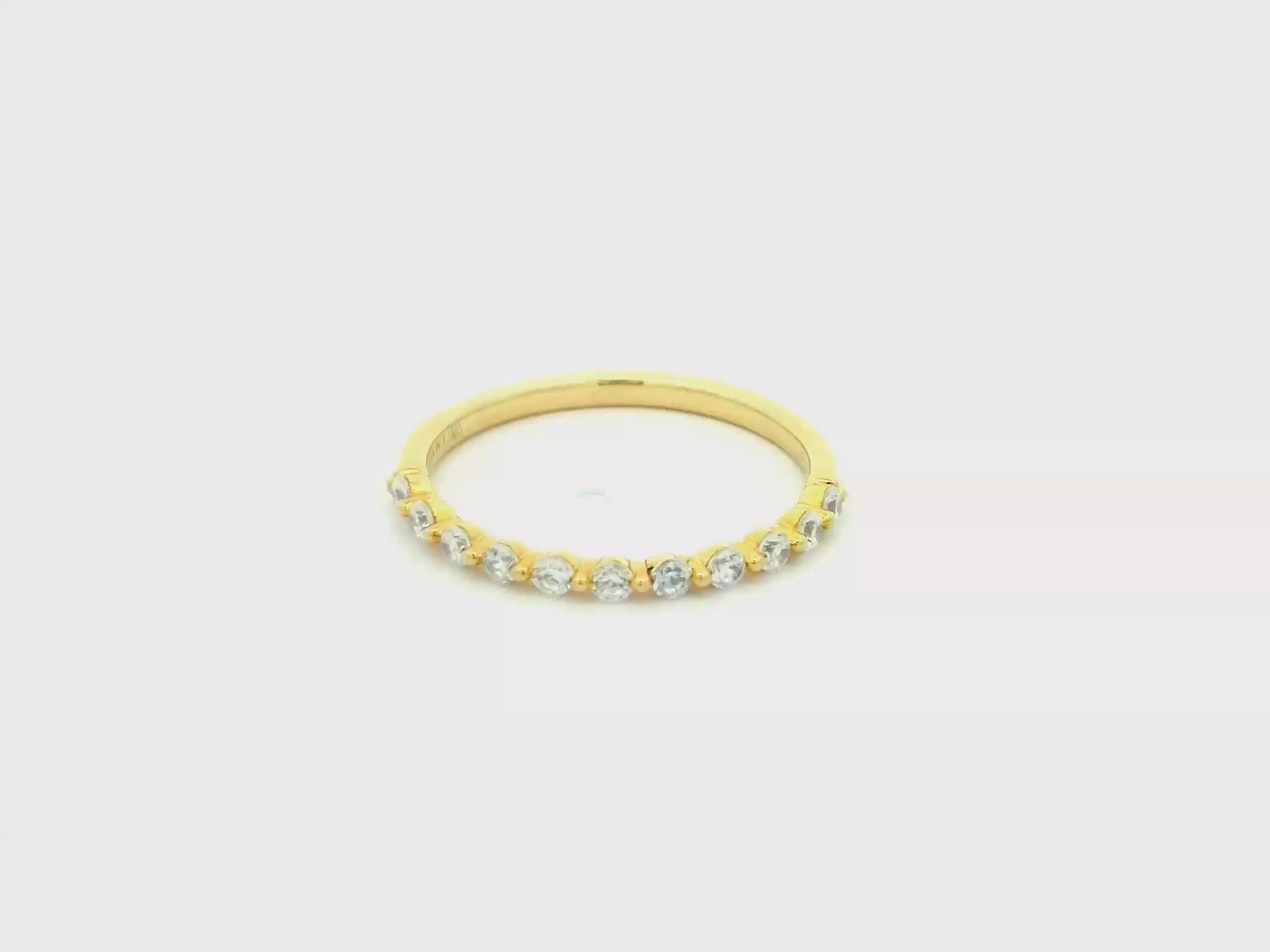 簡約鑽石線戒 Diamond Eternity Ring