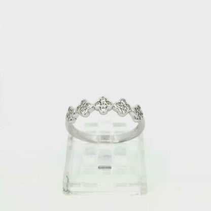 幸運草鑽石戒指 Diamond Clover Ring