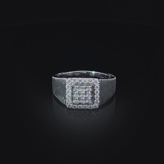 FisGold 鑽石男戒系列 1 MEN'S DIAMOND RING